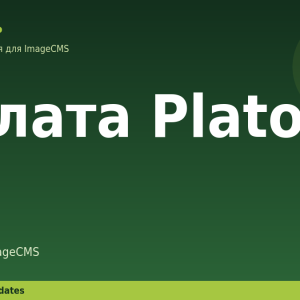 Оплата Platon для ImageCMS
